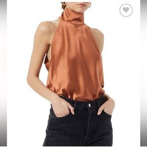 ALIX NYC Laight Bodysuit in Henna sz M